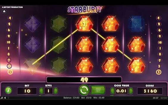 Oplev Starburst Online Casino Det Bedste Af Slotspil