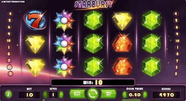 Oplev Starburst Online Casino En Funktionsrig Spilleoplevelse